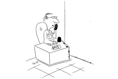 ‘Is my phone line secure? Yes, it’s got little cable ties and everything’