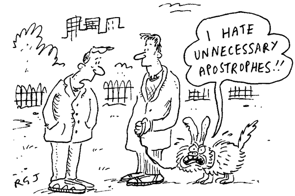 ‘I never realised a pet peeve was an actual animal.’