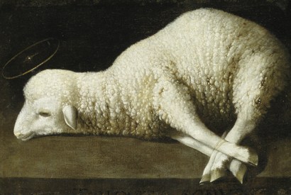 Passive and bound: ‘Agnus Dei’, c.1635–40, by Zurbarán