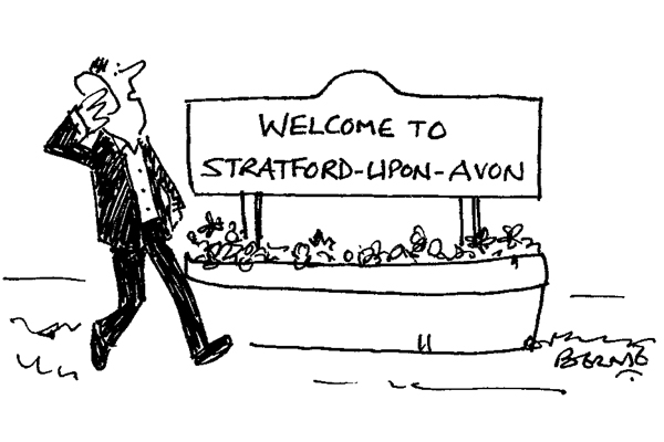 ‘Can I call you back? I’m in a bard place.’