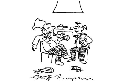 ‘We must do lunch some day.’