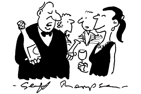 ‘Cristal champagne or crystal meth, ma’am?’