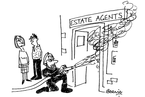 ‘Looks as if the housing market is overheating.’