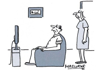 ‘I wish you’d get a job at GCHQ — then you might actually start to listen to me.’