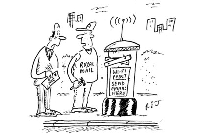 ‘We’re modernising the postal service.’