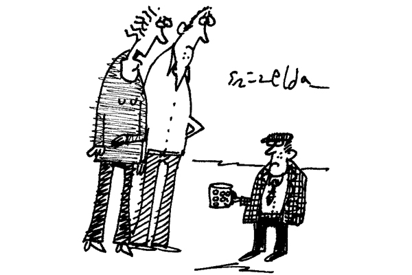 ‘He moved to the right before he got old.’