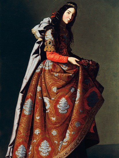 ‘St Casilda’, c.1630, by Francisco de Zubarán