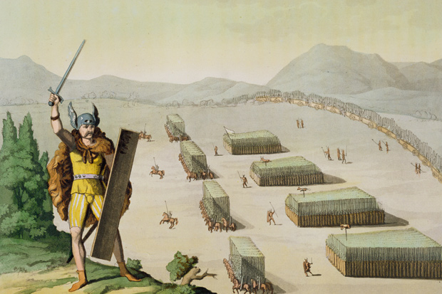 ‘There was no better way’: Ancient Celts or Gauls go into battle against the massed ranks of Rome, and are slaughtered for the good of posterity