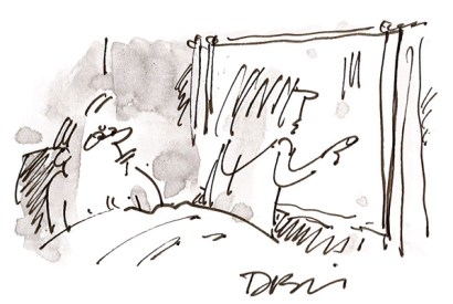 ‘Hey — is that your wife in the hotel opposite this hotel?’