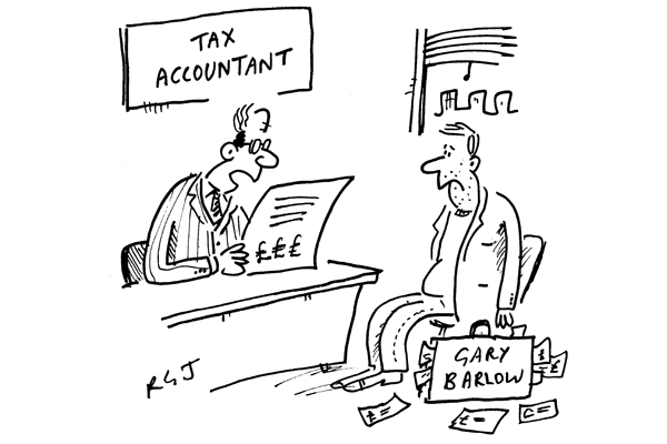 ‘Bad news – there’s a 75 per cent tax on national treasure.’