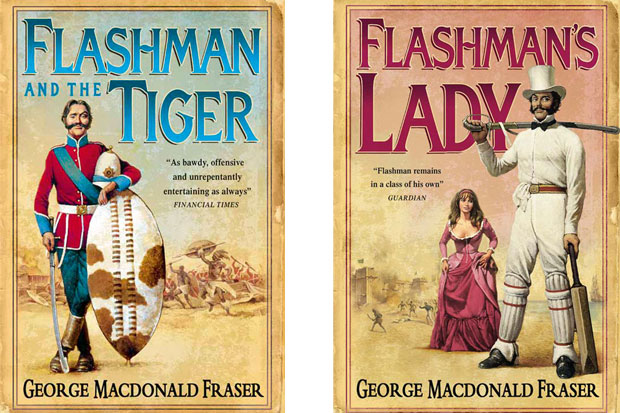 The success of the Flashman series owed something to the inspired choice of Arthur Barbosa as designer of the covers