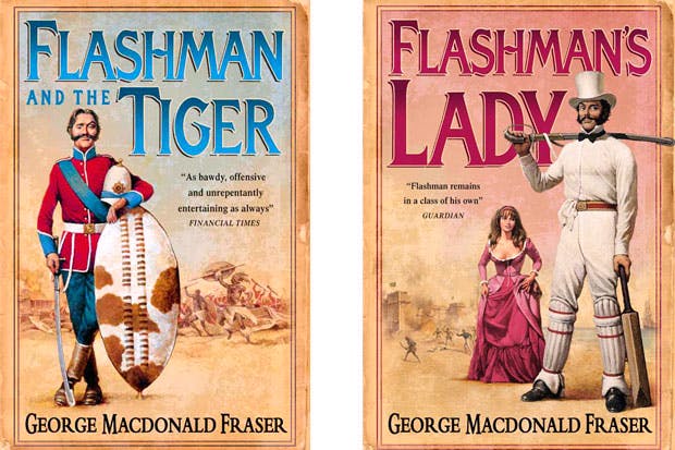 The success of the Flashman series owed something to the inspired choice of Arthur Barbosa as designer of the covers