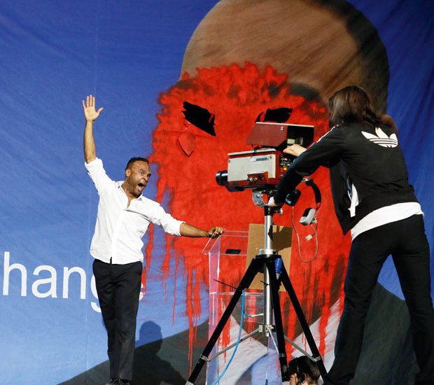 Memorable: Joseph Guyton as Andrei Khovansky in ‘Khovanskygate’