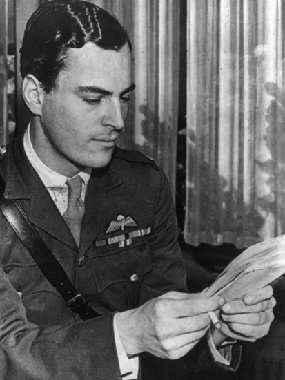 Patrick Leigh Fermor as a major in the parachute regiment, October 1945