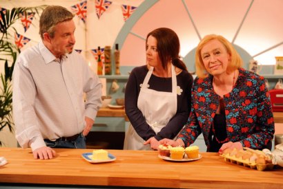 Paul Hollywood (Harry Enfield) with Mary Berry (Paul Whitehouse) in a spoof of ‘The Great British Bake Off’