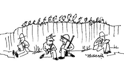 ‘It’s the damned poets, sir — day and night.’