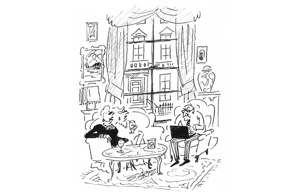 ‘He soon tired of the porn. Now he watches property prices going through the roof.’