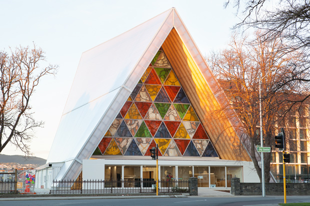 Shigeru Ban’s Cardboard Cathedral, Christchurch