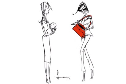 ‘Ah, that new baby smell — I’ve got some Chanel No. 5 here that can sort that out.’