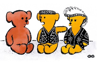 ‘Meet the trouble and Steiff.’