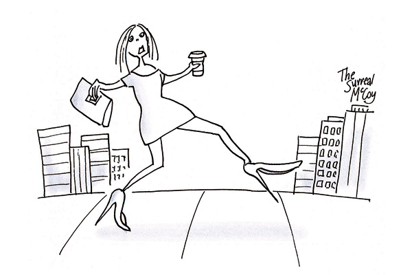 The seven-league stilettos