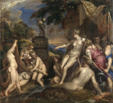 Titian (Tiziano Vecellio) - Diana and Callisto