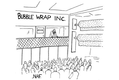 ‘I know it’s tempting but can you please stop popping the damn stuff while you’re making it.’