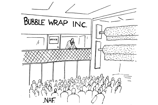 ‘I know it’s tempting but can you please stop popping the damn stuff while you’re making it.’