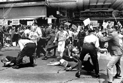 Incoming: anti-Vietnam war protests during President Johnson’s visit, Sydney, 22 October 1966