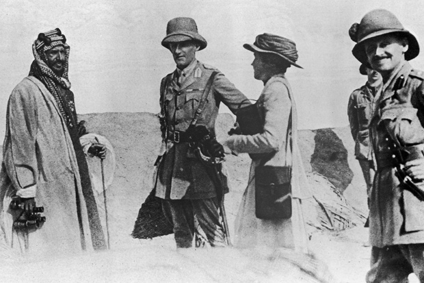 Gertrude Bell with Sir Percy Cox on a visit to Mesopotamia in 1917. ‘She was never actually a member of the Foreign Office; rather a semi-detached and useful wartime extra’. mansell/time&life pictures/getty images