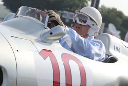 Stirling Moss at last year’s Goodwood
