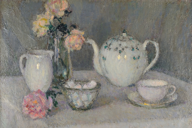 ‘The Tea Table’, 1938, by Henri Le Sidaner
