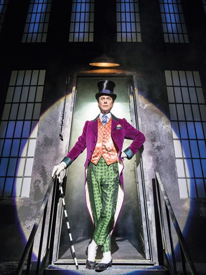 Alex Jennings: still experimenting with the Wonka character