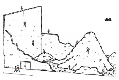 ‘The indoor climbing centre didn’t really flourish until after it was demolished.’