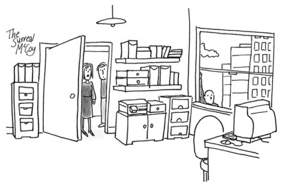 ‘I was hoping to be able to introduce you to Colin, head of Covert Operations.’