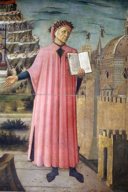 Portrait of Dante by Domenico di Michelino
