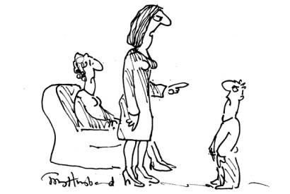 ‘I don’t care where you heard it from, you’re not to call Grannie “bitch” again’