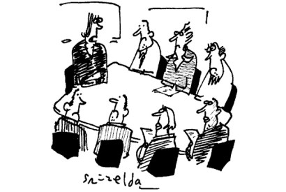 ‘So, we’re all agreed… we’re going to panic.’