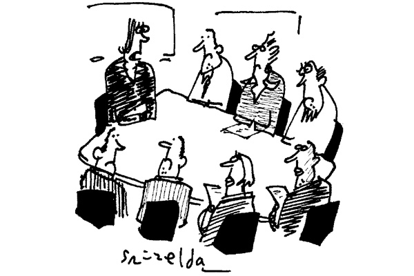 ‘So, we’re all agreed… we’re going to panic.’