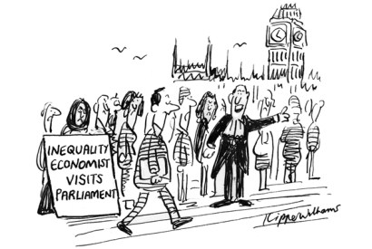 ‘Make your way straight to the front of the queue, Mr Piketty.’