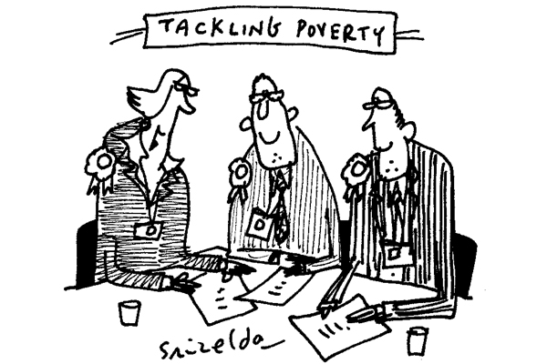 ‘Great news! None of us are poor.’