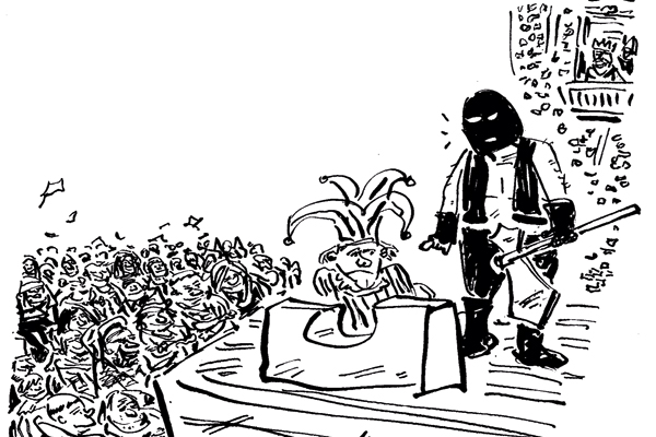 ‘If it’s any compensation, a lot of people think they are funnier than they are…’