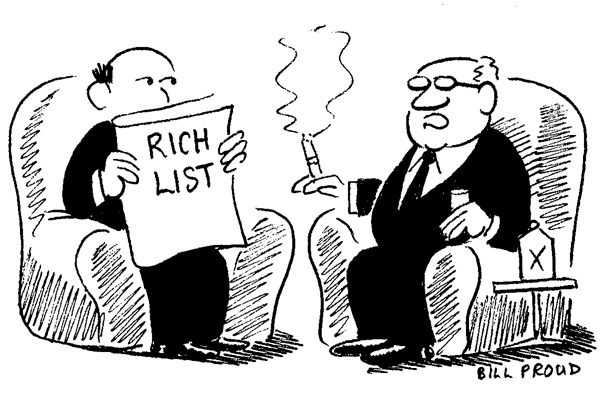 ‘Soon there won’t be enough little people to pay taxes.’