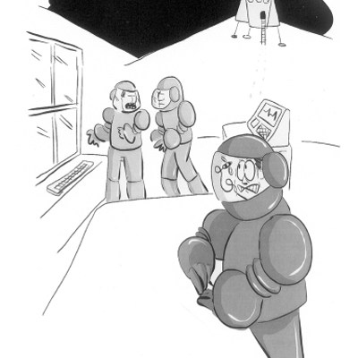 ‘All the test specimens are here, except the wasp’