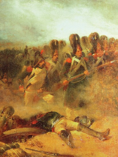 ‘The Final Advance of the Guard’ by Nicolas Toussaint Charlet