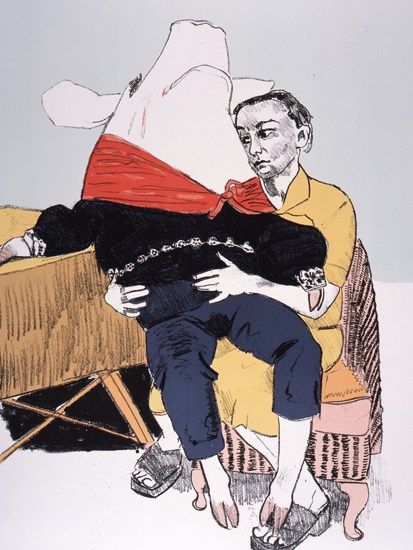 ‘Prince Pig’s Courtship’ by Paula Rego
