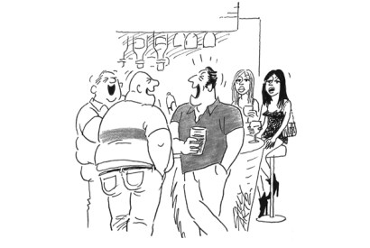 ‘He could pass for 45 if it wasn’t for the double-entendres.’