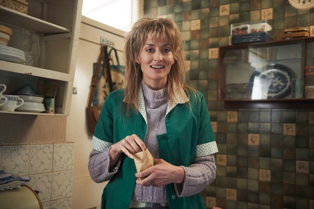 Obstacle on the footballing front: Natascha McElhone as Georgie’s mother