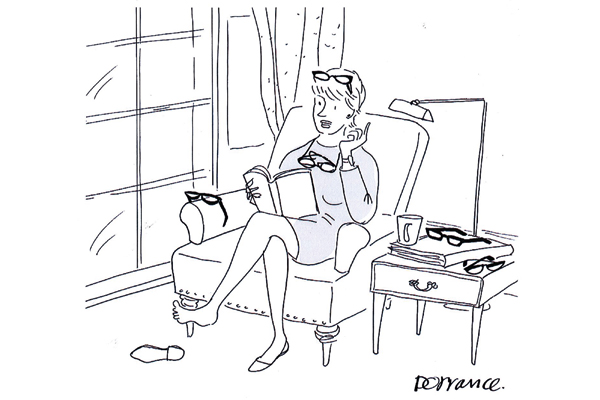 ‘Now, where did I put my glasses?’