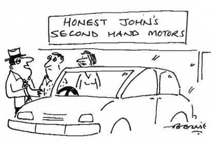 ‘The radiator leaks, the gearbox is about to go and the suspension is on its last legs’